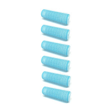 6-Pack Kleine Zelfklevende Haarrollers - 20mm (0.8") Krullers voor Volume, Willekeurige Kleur
