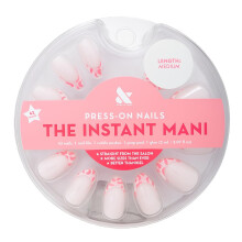 Olive & June Instant Mani Press-On Nails | (Glue) Medium, Almond 42 Valse Nagels, 21 Maten | Non-Toxisch, Duurzaam
