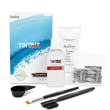 Godefroy Haarkleur Tinten Kit 20 Toepassingen en 4 oz Kleurverwijderaar Combo - Donker