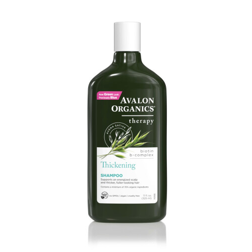 Avalon Organics Avalon Organics All Natural Biotin B-Complex Therapy Shampoo, 11 Fl Oz