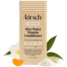 Kitsch Condizionatore Proteico con Acqua di Riso per Donne e Uomini - Cura dei Capelli per Capelli Sottile e Danneggiati