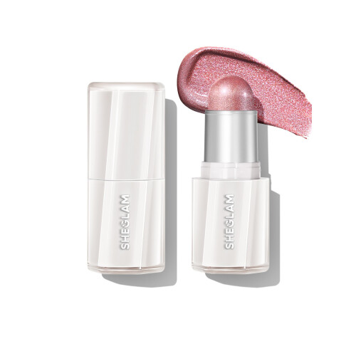 SHEGLAM Buttery Bling Highlighter Stick Creme Milk Makeup für Gesicht-Rose Rush