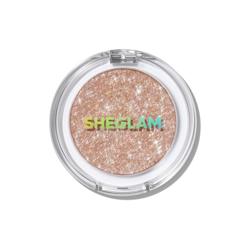 SHEGLAM Enigma Sparkly Oogschaduw Langdurige Oogschaduw Single, Hoogpigment Oogschaduw Compact