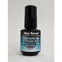Mia Secret No Burn Säurefreier Primer Xtra Bond Acryl UV Gel 0,25 fl.oz / 7,4ml, Klar