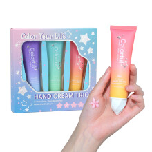 Blüten- & Sternförmiges Handlotion-Set, 3 Stück Geschenkpackung, je 60ml, Lavendel, Rose und Ozean