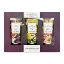 Pecksniff's Luxus Handcreme Geschenkset - Wildwood Kollektion, 3 x 100ml Feuchtigkeitsspendende Handcremes