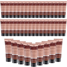 DincherBel 100 Pack Röd Teablads Handkräm - Resestorlek Doftande Handlotion Set för Torra Spruckna Händer
