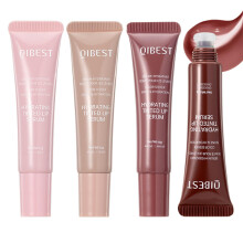 Riroenst 4-delige Hydraterende Lipgloss Set, Glanzende Plumping Lip Jam, Vochtinbrengende Jelly Lippenstift Cadeau voor Vrouwen