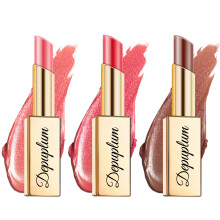 Depuplum Roze Rood Bruin Lipstick Set voor Vrouwen Shimmer Tinted Lip Balm Hydraterend