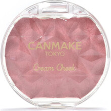 CANMAKE - Cream Cheek Pearl - Seidig, langanhaltend, hochpigmentiert - 0.14oz (3.9g) (P02 Rose Petal)