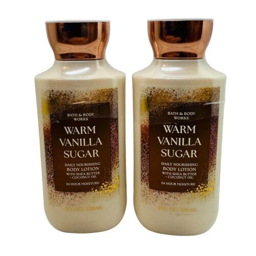 Bath & Body Works Bath & Body Works Warm Vanilla Sugar Körperlotion 2 x 240 ml