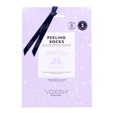 VOESH Peeling Socks Duo, Foot Peeling Mask, Intensive Foot Peel, Callus Remover, Exfoliating Foot Mask, Foot Peel for Dry Feet, Vegan K-Beauty Korean
