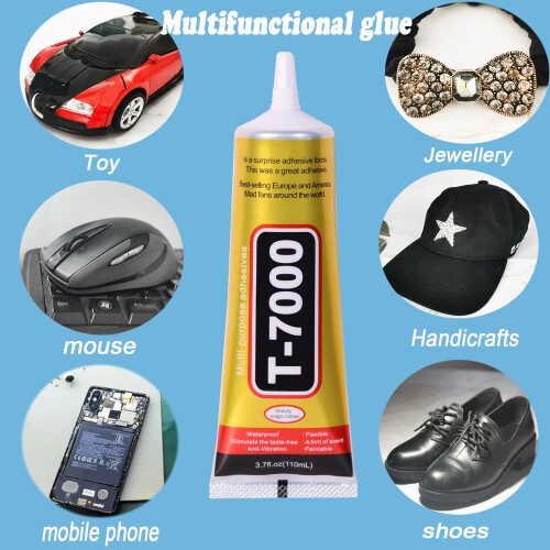 Super glue T7000 MOGHEM 110ml Black High precision multifunctional adhesive 1