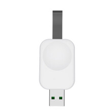 Wireless Charger Compatible with Apple Watch - Compact Travel USB-A Charger Compatible with Apple iWatch & AirPods - Magnetic Fast Charger