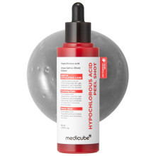 medicube Hypochlorous Acid Rice Peel Shot | Gentle Exfoliating Serum for Dead Skin Cells & Pore Care, Blackheads & Excess Sebum Control | Rice Extract