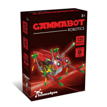 Robotics Gammabot - Robot Building Kit for Kids, Build Your Own Walking Robot with this Construction Kit, Robotics Kit with 122 Pieces, Gammabot STEM