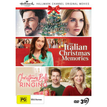 Hallmark Christmas 3 Film Collection (Time For Him To Come Home For Christmas/Our Italian Christmas Memories/Christmas Bells Are Ringing)