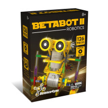 Betabot - Robot Building Kit for Kids, Build Your Own Walking Robot with this Construction Kit, Robotics Kit with 126 Pieces, Betabot New Version,