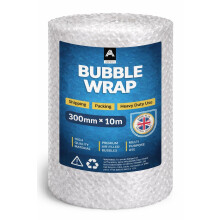 Bubble Wrap 300mm x 10m Premium Quality Bubble Wrap Roll, Small Air Bubbles, Heavy Duty Packing Protection for Moving House, Fragile Items, Shipping,