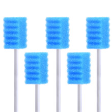 250 Piezas Bastoncillos Desechables para la Boca, Swabs Orales BVN, Bastones de Cuidado Bucal Desechables