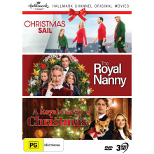 Hallmark Christmas 3 Film Collection (Christmas Sail/The Royal Nanny/A Royal Corgi Christmas)