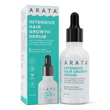 Arata Intensive Hair Growth Serum - 30 ML | Boosts Hair Growth & Strengthens With 5% Capixyl, 3% Redensyl and 3% Procapil