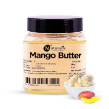 Naturalis Mango Boter (200G)| 100% Rauw, Onbewerkt En Ongezuiverd Body Butter | Ingrediënt Voor Lipbalsem