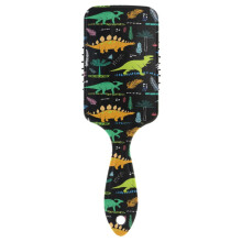 Funny Dinosaurs Hair Brush for Wet & Dry Hair Grip Soft Bristles for Anti Static & Frizz Air Cushion Comb for Women Girls