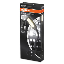 ONYX COPILOT M+ 7, LED reading light for the vehicle interior, connection via cigarette lighter, ONYX M+7, folding box (1 piece)