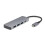 USB 3.2/3.1 Gen 2 Hub Dock, 10 Gbps, USB-C to 1 x USB-C/3 x USB-A, Works with Windows/Mac, Silver, Black 4