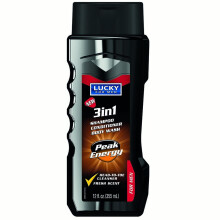 Lucky Peak Energy 3-in-1 Shampoo, Conditioner und Duschgel (12 Oz)