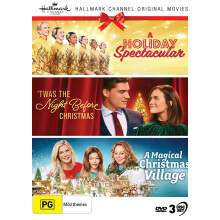 Hallmark Christmas 3 Film Collection (A Holiday Spectacular/Twas The Night Before Christmas/A Magical Christmas Village)