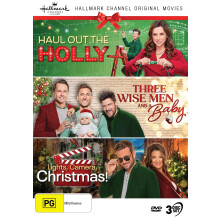 Hallmark Christmas 3 Film Collection (Haul Out the Holly/Three Wise Men and a Baby/Lights Camera Christmas)