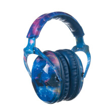 SNR 28 dB Ear Defenders for Kids- Noise Cancelling Ear Muffs Hearing Protectors for Children,Toddler Baby, Perfect for Concerts,Study(Blue Nebula)