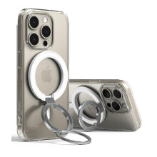 Smart Ring Magnetic [360 Degree Rotation] Phone Ring Holder, Foldable Adjustable Finger Kickstand, Magnetic Cell Phone Grip Compatible with iPhone &