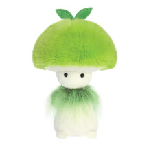 Aurora, 34275, Sparkle Tales Green Sprout Fungi Friends 9In, Soft Toy, Green & White