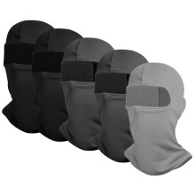 5 Pcs Balaclava Ski Face Mask, Motorcycle Cycling Ski Mask, Windproof Face Mask Balaclavas, Breathable Lightweight UV Protector Scarf for Summer