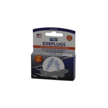 Ear Plugs Super Soft Comfortable, Helps Prevent Flight Ear Discomfort Safe Disposable Soft Latex Free Silicone Earplugs (1, Adult)