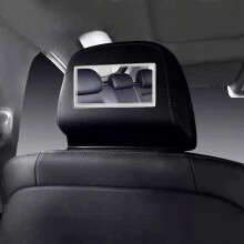 Universal Car Interior Cosmetic Mirror,Portable Auto Vanity Mirror For Sun Visor And Car Seat Back-Small Square