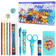 Kids Pencil Case and Stationery Supplies Set for Preschool Nursery Notebook Colouring Pencils Pen, Kids Gifts