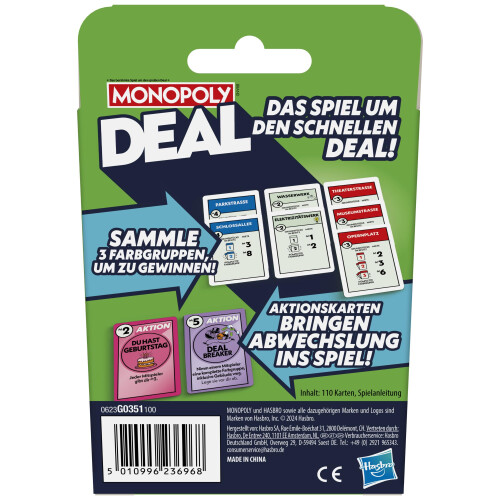 Monopoly Deal Card Game 1