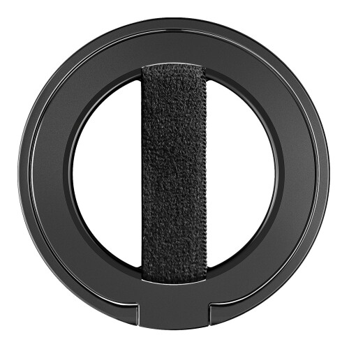 MagOne Ultra Phone Grip Stand with Replaceable Elastic Finger Loop, Removable Magnetic Ring Holder Kickstand Loop, Double-Sided Magnetic Accessories