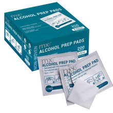 Pre-Injection Alcohol Wipes - 200 wipes | Medical Grade 70% Alcohol | Individually Wrapped | Optimal Soaking of each pad