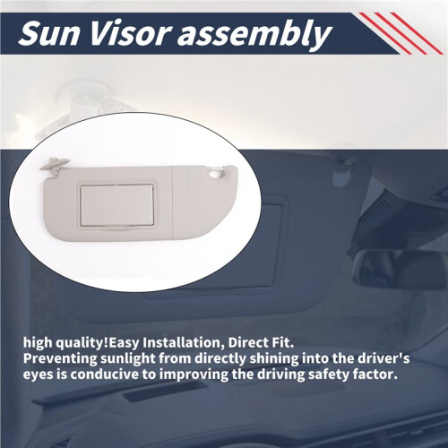 Car Inner Sun Visor Shield Shade Board for  301  C3 98038433DS Left Side 2