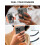 MagOne Ultra Phone Grip Stand with Replaceable Elastic Finger Loop, Removable Magnetic Ring Holder Kickstand Loop, Double-Sided Magnetic Accessories 3