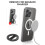 MagOne Ultra Phone Grip Stand with Replaceable Elastic Finger Loop, Removable Magnetic Ring Holder Kickstand Loop, Double-Sided Magnetic Accessories 6