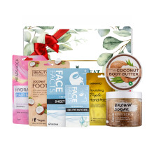 Spa Gift Set for Women – Self-Care Kit with Body Butter, Hair Mask, Scrub, Face & Eye Masks, Hand & Foot Masks – Relaxing Gifts for Ladies, Gift