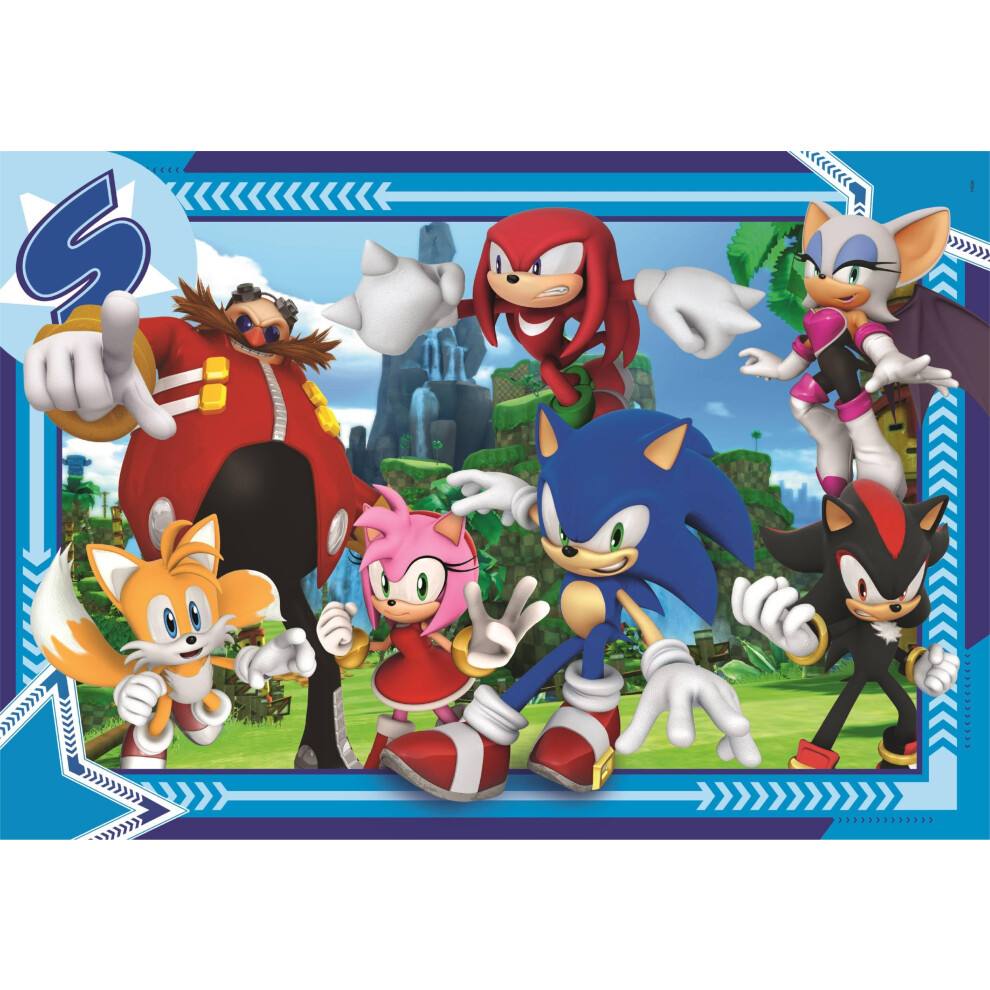 Sonic Puzzle 300 Piece Sonic The Hedgehog Jigsaw Puzzle - Image 4