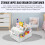 Baby Nappy Diaper Caddy Nursery Storage Wipes Bag Organizer Container (Grey) 1