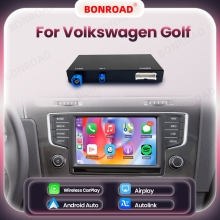 BONROAD Module CarPlay et Android sans fil, pour VW Golf 7, Passat B8, Skoda Octavia A5, Polo, MIB1 MIB2